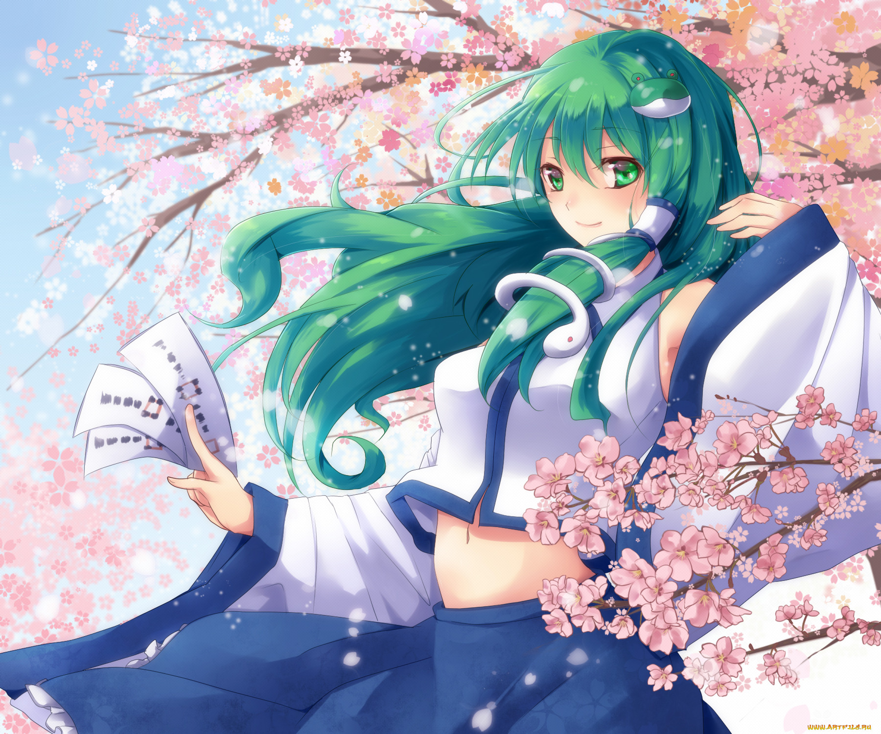 kochiya, sanae, , touhou